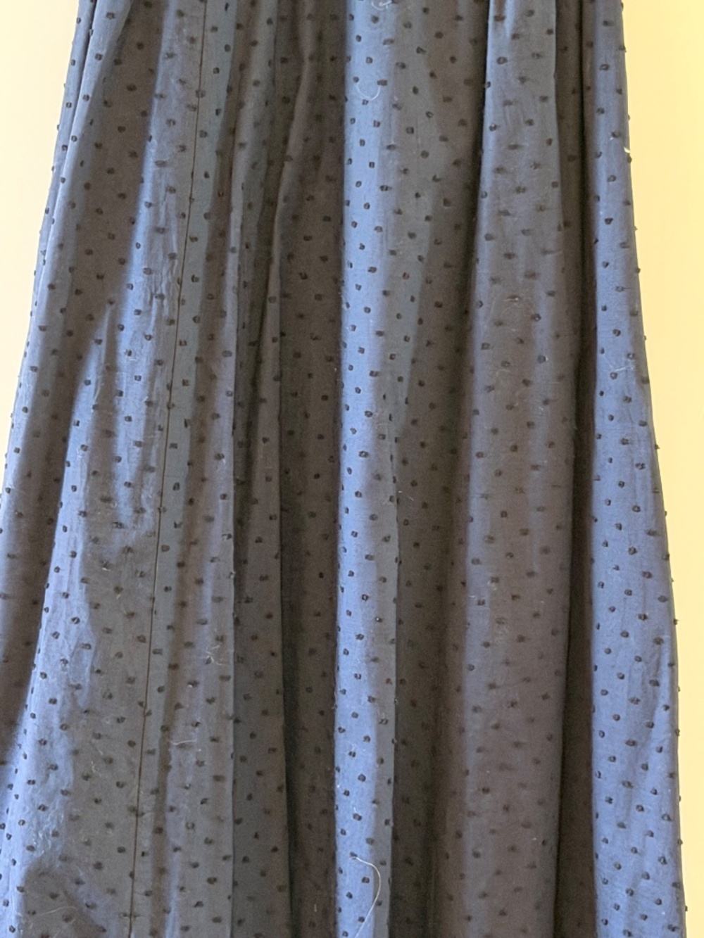 Sundays - Deep Navy Ruffle V-Neck Maxi Dress Size S - Picture 3 of 4